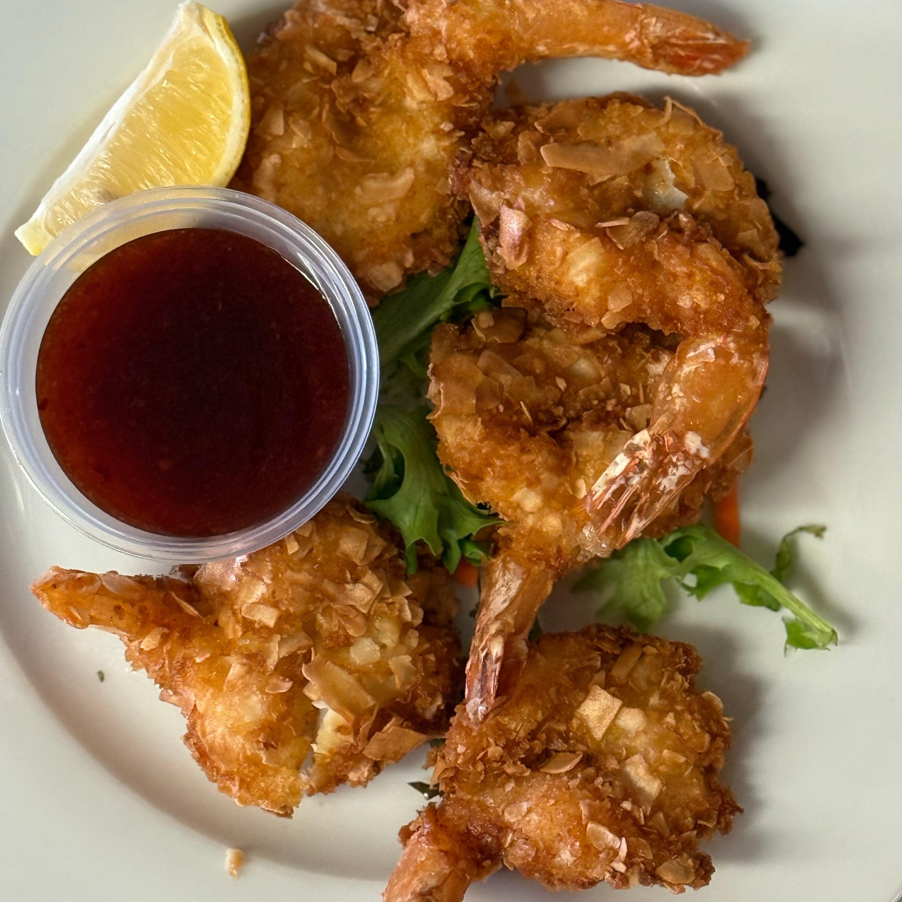 Coconut Shrimp.