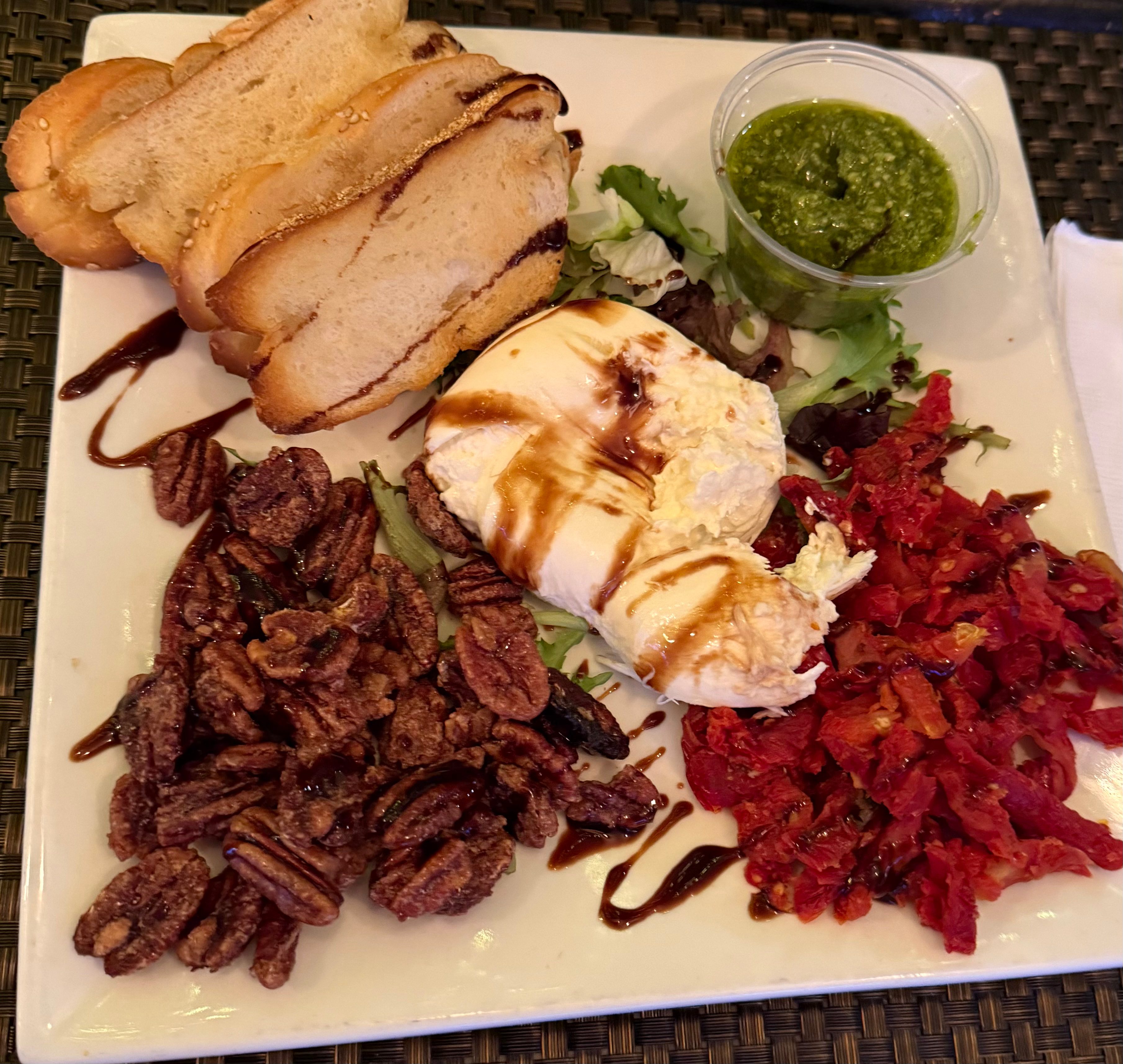 Burrata Plate.