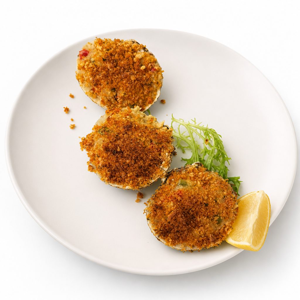 Baked Clams.