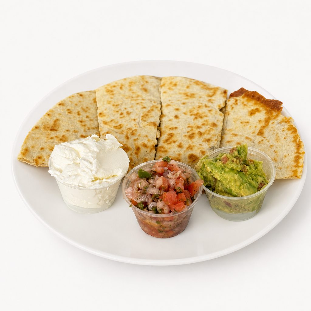 Cheese Quesadilla.