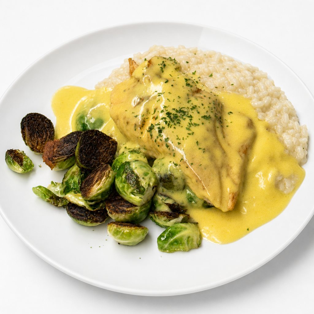 Salmon Hollandaise.