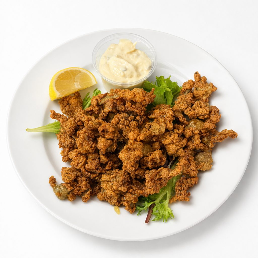 Fried Clam Bellies.