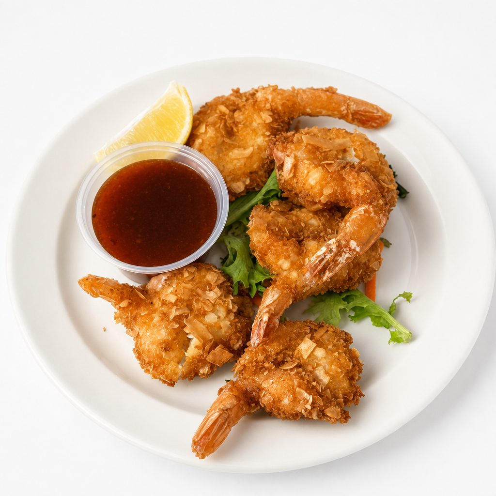 Coconut Shrimp.