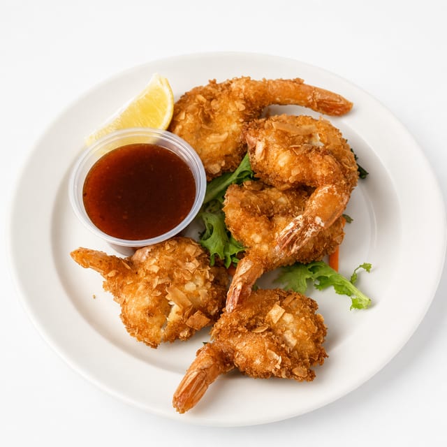 Coconut Shrimp.