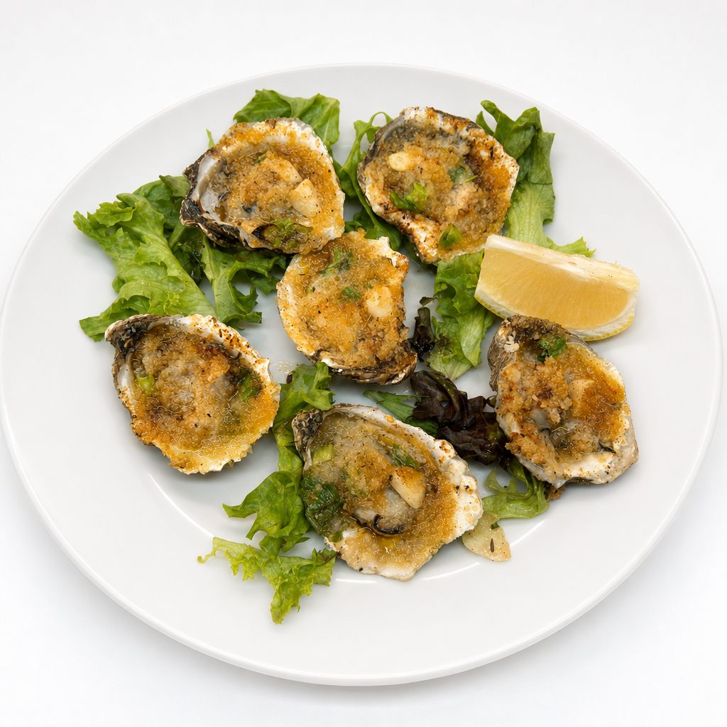Charbroiled Oysters.
