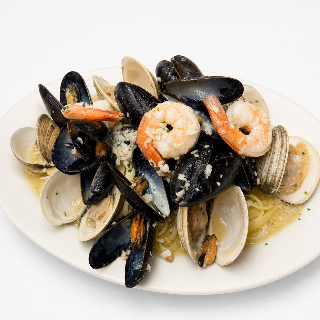 Seafood Linguini.