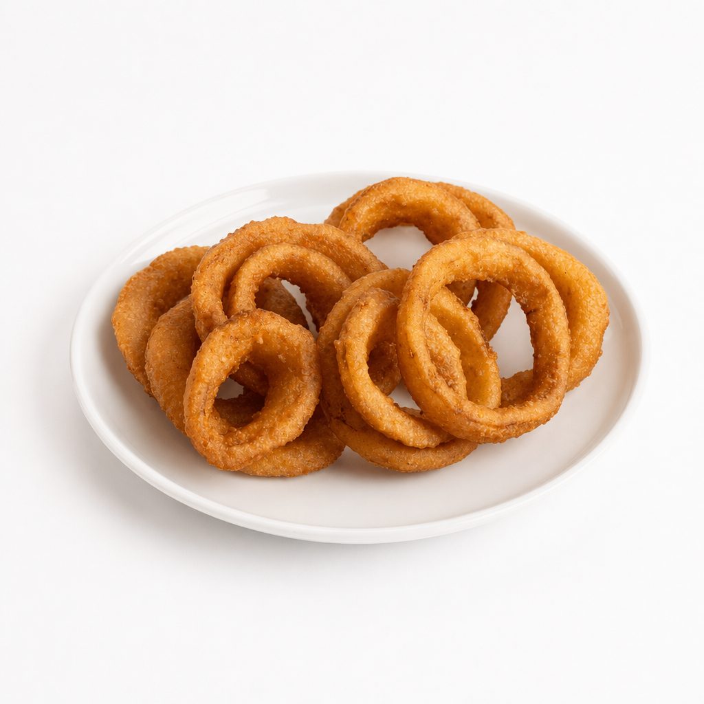 Beer Battered Onion Rings.