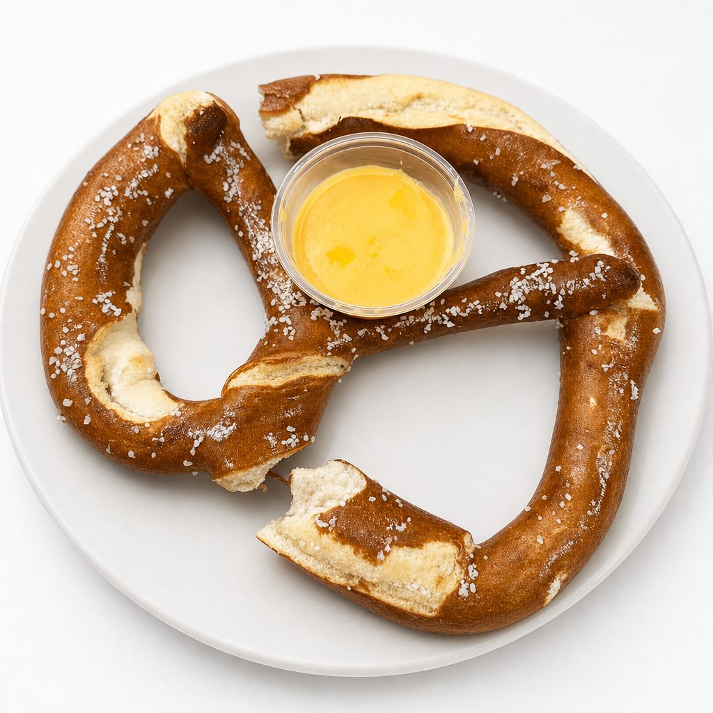 Hot Bavarian Pretzel.