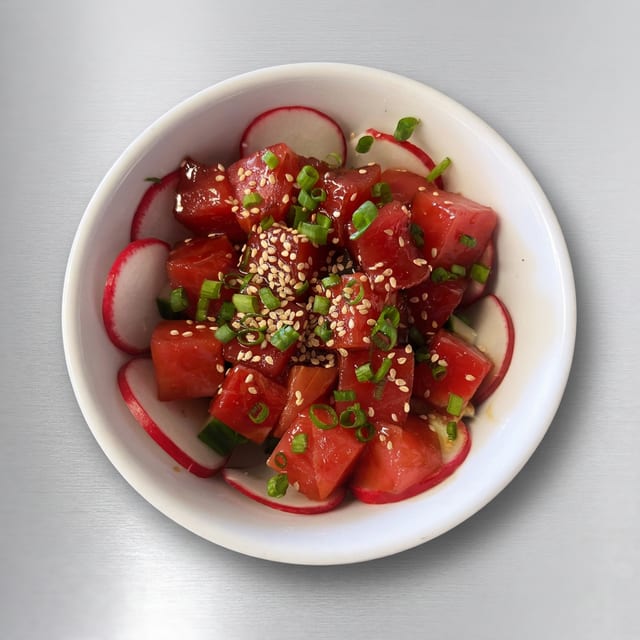 Ahi Tuna Poke.