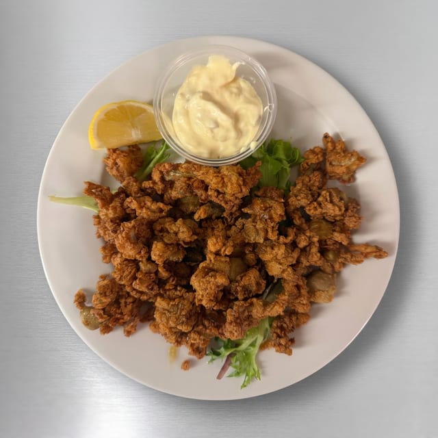 Fried Clam Bellies.
