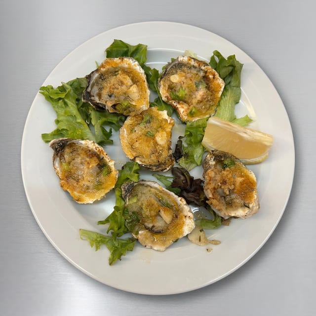 Charbroiled Oysters.