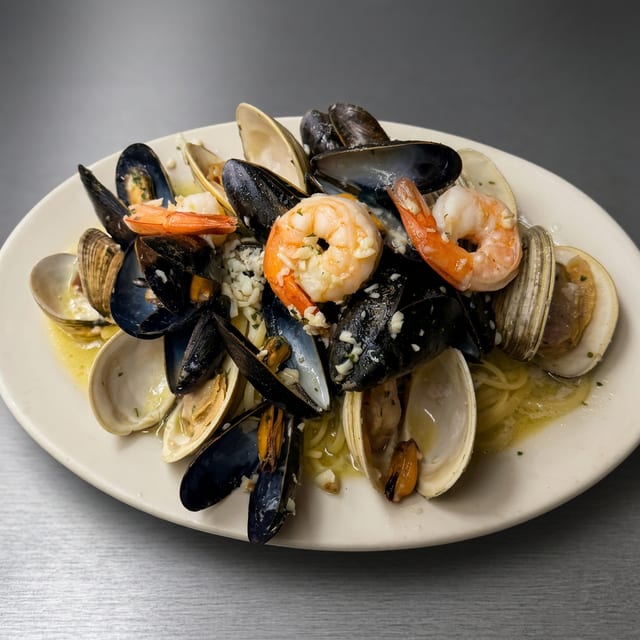 Seafood Linguini.