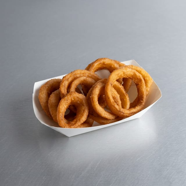 Beer Battered Onion Rings.